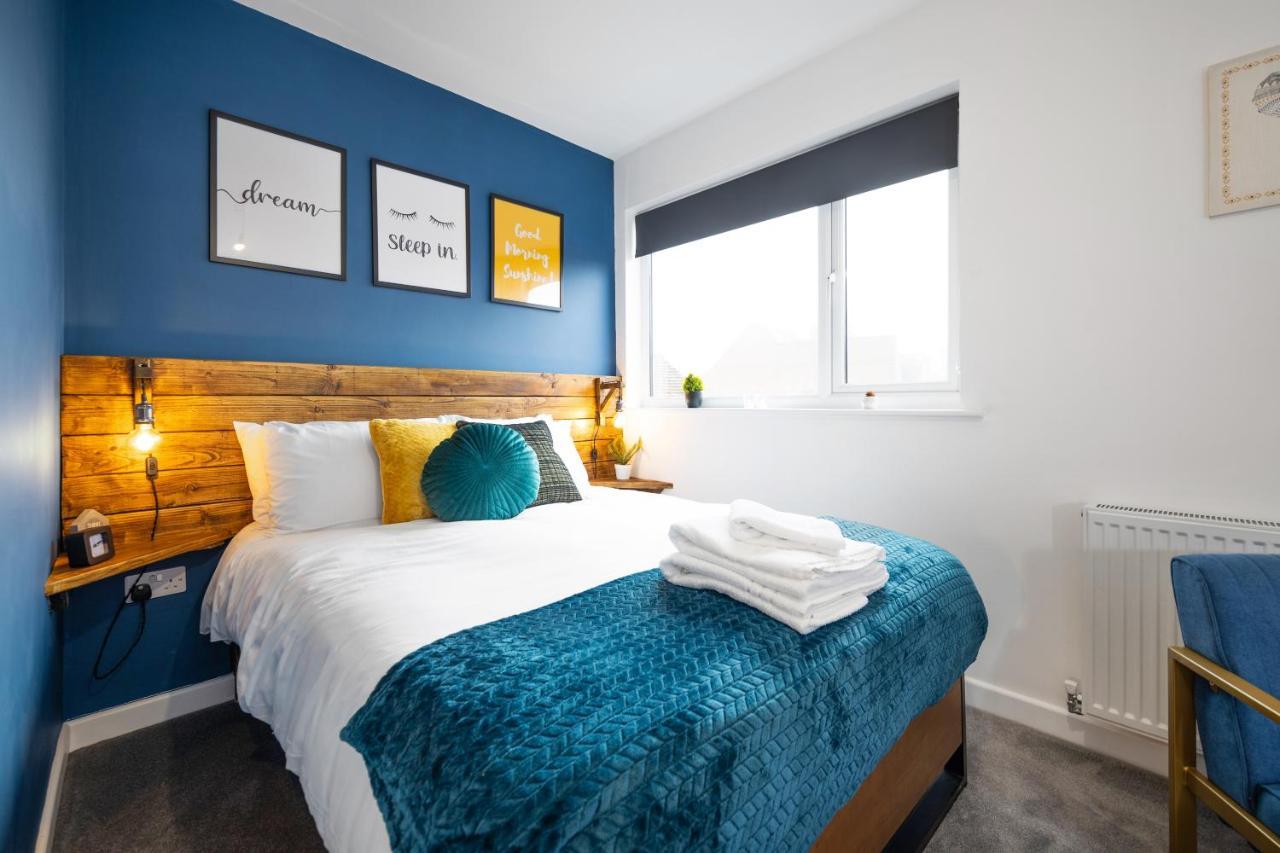 7 Bedroom House Ensuite Rooms, Fully Equipped Kitchen, Free Wifi, Tvs In All Rooms City Centre Close To A46 Inspire Homes Coventry Exteriör bild